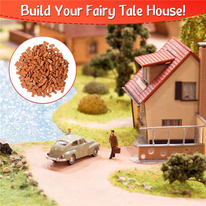 1750%20Pieces%20Mini%20Bricks%20for%20Landscaping%20Miniature%20Bricks%20Brick%20Wall%20Small%20Bricks%20for%20Garden%20Parts,1/35%20Scale%20-%20Image%207