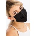 Surgical Disposable Black face mask non woven 3 ply. 