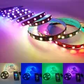DIY Ambient Computer Monitor Desktop PC Screen Backlight Lighting RGB USB Addressable WS2812B Smart LED Strip Full Kit. 