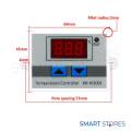 Digital temperature controller, digital temperature controller XH-W3001 10a 12v 24v 220vac for arduino ntc sensor thermostat cooling switch. 