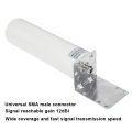 12dBi SMA Male 698-2700MHz 4G/3G External Antenna Barrel Antenna Fit LTE Routers Repeaters. 