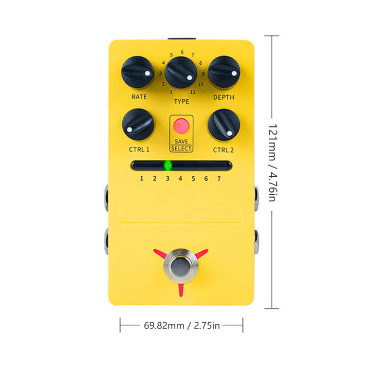 Modulation%20Multi%20Effects%20Pedal,%20True%20Bypass%20Effect%20Pedal%207%20Storable%20Slots%20Improve%20Hearing%20Sense%20for%20Electric%20Guitar%20-%20Image%207