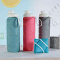 Silicone Sports Bottle Travel Telescopic Outdoor Fiess Portable Foldable Water Cup.