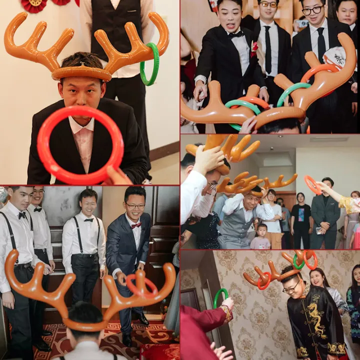 Deer%20Horn%20Ring%20Game%20Card%20Props%20Wedding%20Door%20Blocking%20and%20Trick%20the%20Groom%20with%20Small%20Photo%20Creativity%20Guangzhi%20-%20Image%205