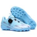 Double Star New Children's Football Shoes6-12Year-Old Student BoyTFBroken Nail No-Tie Primary and Secondary School Students Training Shoes Female.