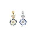 Various styles Dripping Oil Butterfly Belly Button Rings for Women Navel Piercing Snowflake Navel Rings Body Jewelry.