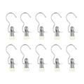 Heavy Duty Hanging Hooks Clips,New Boot Hangers for Closet,Laundry Hooks Hanging Clip Clothes,Hat Pants Towel Beige 10PC Easy to Use. 
