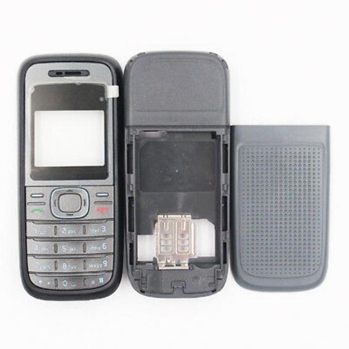 For Nokia 1208 Full Complete Mobile Front and back side Casing / Housing with keypad - Mobile Phone - Phone