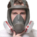 17in1 6800 gas mask paint gas mask wide field full face mask respirator spray paint silicone mask 6800. 