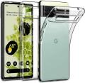 Google Pixel 6 Premium Silicone Case Crystal Clear Soft TPU Ultra-Thin Transparent Flexible Protective Mobile Phone Back Cover. 