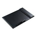 PU Leather Folder, A4 Writing Board Office Meeting Conference Pad File Paper Clipboard With Pen Holder For Restaurant/Hotel/ Hospital/Conference/Office Workers. 