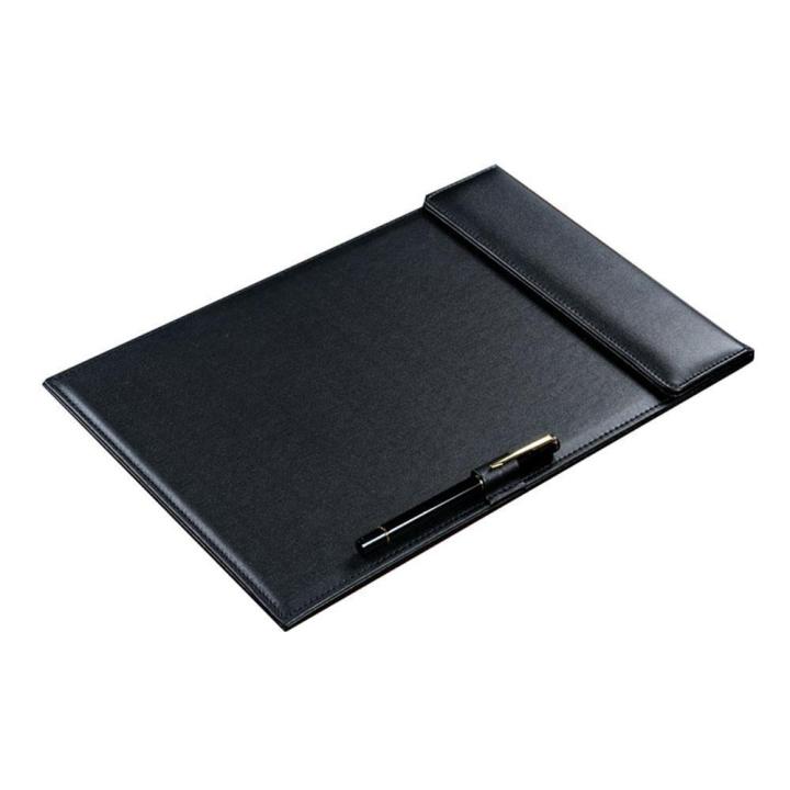 PU%20Leather%20Folder,%20A4%20Writing%20Board%20Office%20Meeting%20Conference%20Pad%20File%20Paper%20Clipboard%20With%20Pen%20Holder%20For%20Restaurant/Hotel/%20Hospital/Conference/Office%20Workers%20-%20Image%207