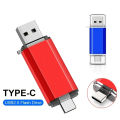 NEW Type-C 2 in 1 OTG 128GB 64GB Pendrive High Speed USB Flash Drive OTG Pen Drive 64GB 128GB 2 in 1 Type C OTG USB Flash Drive. 