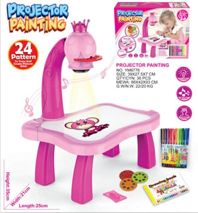 NEW%20Kids%20Children%20Educational%20Early%20Projector%20Painting%20Drawing%20Table%20Toy%20-%20Image%208
