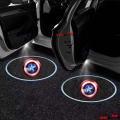 Car Door Shadow Wireless Logo Projection Light Automatic On Off 1 Pair (2 Piece).