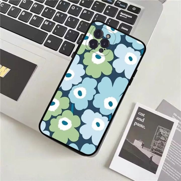 M-Marimekko-U-Unikko%20Flowers%20Phone%20Case%20For%20iPhone%2015%2014%2013%2012%20Mini%2011%20Pro%20XS%20Max%20X%20XR%20SE%206%207%208%20Plus%20Soft%20Cover%20-%20Image%202