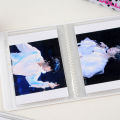 3 inch Mini Photo Album for Fujifilm Instax Polaroid Films 36 Pockets PVC Free Photo Sticker Holder Perfect for Kpop Lovers Picture Collectors Kpop Photocard Holder Book.