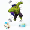 3D vivid Avengers wall stickers living room bedroom wall decoration Marvel movie poster wall stickers for kids rooms. 