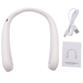 Bladeless Neck Fan,Portable Fan Rechargeable,Personal Fan,White. 