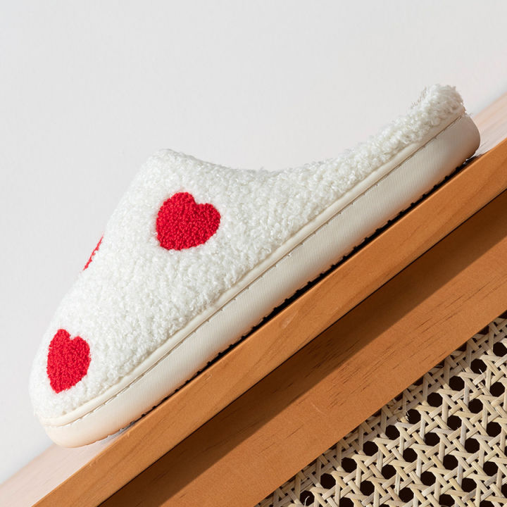 Cute%20House%20Slippers%20Women%20Winter%20Home%20Exquisite%20Little%20Heart%20Love%20Fuzzy%20Warm%20Comfy%20Non%20Slip%20Flat%20Plush%20Shoes%20Girls%20Gift%20Lover%20-%20Image%203