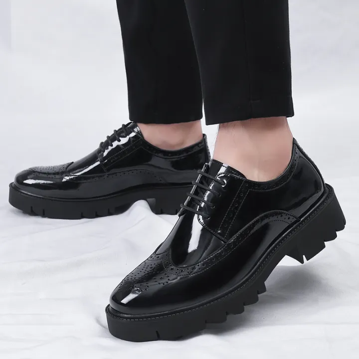 Platform%20High%20Heel%204/7/9%20CM%20Height%20Increase%20Casual%20Men%20Brogue%20Patent%20Leather%20Shoe%20Man%20Oxford%20Dress%20Shoes%20Elevator%20Formal%20Wedding%20KEEMEEUYZO%20-%20Image%205