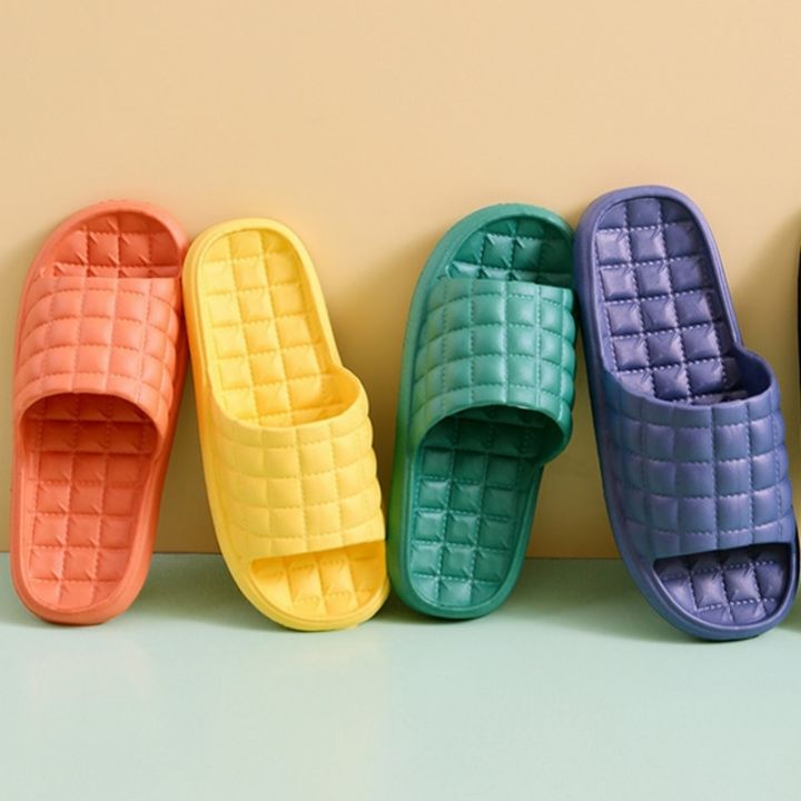 New%20Slippers%20Summer%20Floor%20Skid%20Proof%20Home%20Slippers%20Soft%20Indoor%20Couple%20Family%20Stripe%20Flat%20Bathroom%20Bath%20Sandal%20Slippers%20Women%20-%20Image%203