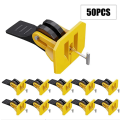 100Pc Tile Leveler Press Leveler Tile Laying Tool Set Kit Wall Tile Positioning Adjuster Tile Tool Kit Can Be Reused. 