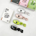G91 Transparent Case Charging Clipping-Ear Design Bluetooth Wireless Earbuds. 