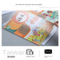 10 Sheets Paper Film Matte Protector A4 Clear Book Wrap Self Adhesive Transparent Book Protector Cover Waterproof Dirt-proof Notebook Protector Wrap Book. 
