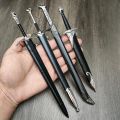 Glamdring Aragorn Narthil Elves Anduril Middle-earth 22CM Metal Katana Samurai Keychain Ornaments Gifts Toys. 
