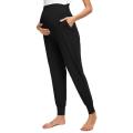 Women's Pregnancy Maternity Clothes High waist Yoga Pants for Pregnant Leggs Skinny Casual Exercise Trousers Multicolor. 