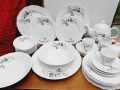36 Pcs Dinner Set With 6x Dinner Plate, 6x Breakfast Plate, 6x Cup, 6x Saucer, 6x Sweet Bowl, 1x Curry Bowl, 1x Rice Dish, Tea Pot, Suger Pot,Salt Pot.. 