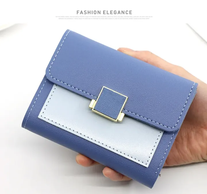 Ladies%20clutch%20purse%20Mini%20Wallet%20For%20Women%20Card%20Holder%20Short%20PU%20Leather%20Bags%20Short%20Small%20Coin%20Keeper%20for%20Girls%20-%20Image%205