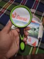 Handheld Portable Glass Lens Magnifier Rubber Handle Magnifying Glass. 