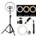 12 Inch Ring light with Tripod stand 7ft. 