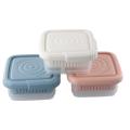 In The Refrigerator Transparent Sealed Double Layer Plastic Kitchen Gadget Vegetable Tray Fruit Storage Containers Fridge Storage Box Sealed Ginger Container.
