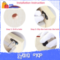 Triple Drawer Lock File Cabinet Lock Side Mounting Three Interlocking Associated Lock.