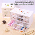 6/9 Grids Nail Tools Dustproof Storage Box Desktop Drawer Storage Plastic Box BAWEI.