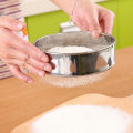 Stainless Steel Fine Mesh Oil Strainer Flour Colander Sifter Sieve For Kitchen jingu. 