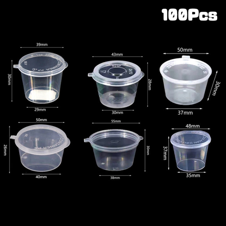 100pcs%20Mini%20Plastic%20Packing%20Box%2020-40ml%20Sauce%20Cup%20Clear%20Food%20Condiments%20Storage%20Container%20Box%20Kitchen%20Organizer%20-%20Image%203
