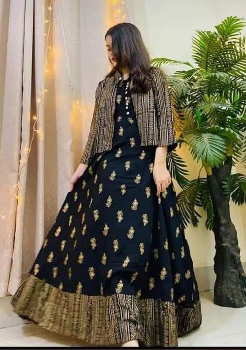 Stitched%20New%20exclusive%20designed%20Gown%201piece%20long%20Afsan%20kurti%20different%20koti,%20Gown%20long%20kurti%20For%20Stylish%20Women%20/%20Girls%20-%20Image%203