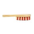 Wooden Red Black Blazer Dust Brush. 
