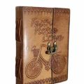 ANTIQUE INDIAN HANDCRAFT CAMEL LEATHER JOURNAL NOTEBOOK DIARY FOR MEN & WOMEN, DAILY WRITING, TRAVEL DIARY - 7*5 INCHES.