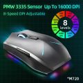 Machenike M7 Wireless Mouse Gaming Mouse Gamer 16000 DPI RGB Programmable Rechargeable PMW3212 PMW3335 Computer Mouse. 
