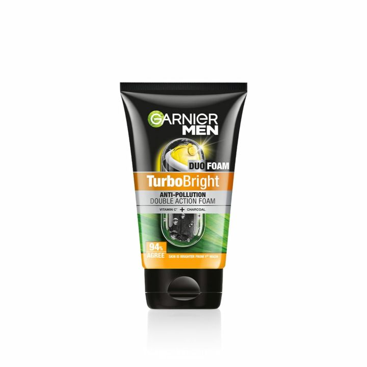 Garnier%20Men%20Turbo%20Bright%20Anti%20Pollution%20Double%20Action%20Face%20Wash%2050g%20/%20100g%20-%20Image%205
