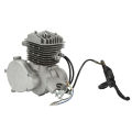 2 Stroke Bike Engine 80CC Engine Hydraulic Clutch Assembly Aluminum Alloy for 26in 28in Electric Bicycle. 