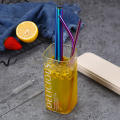 Durable Milk Tea Straw Straw Alternative To Plastic Food-Grade Metal Straw Stainless Steel Straw Set Creative Beverage Straw. 