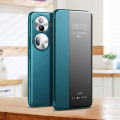 Applicable opporeno11 Phone case reno11pro Protective Case Flip Leather Case Drop-Resistant Ultra-Thin Plain Leather. 