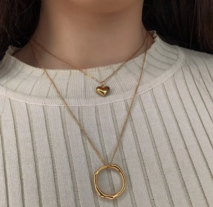 Heart%20Necklace%20For%20Women%20Metal%20Jewelry%20Simple%20Necklace%20Choker%20Party%20Gift%20For%20Women%20-%20Image%202