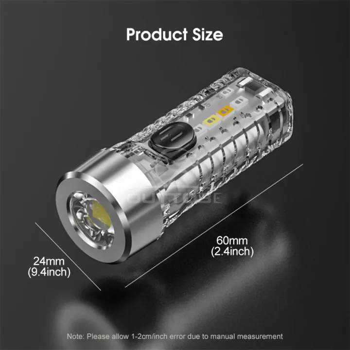 Outtobe%20Keychain%20Light%20Ultra%20Small%20Mini%20Multi-function%20light%20Portable%20Waterproof%20light%20USB%20Charging%20Ultra%20Light%20Strong%20Light%20Outdoor%20Warning%20Light%20Em%20erg%20ency%20Lamp%207%20Mode%20-%20Image%207